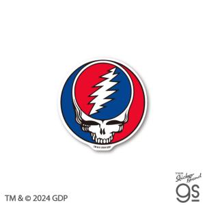 GRATEFUL DEAD ダイカットステッカー STEAL YOUR FACE グレイトフル・デッド バンド アメリカ 音楽 ROCK グッズ gs 公式グッズ GFD-002｜we-love-sticker