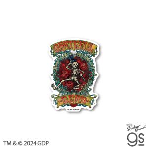 GRATEFUL DEAD ダイカットステッカー SKELETON サークル グレイトフル・デッド バンド アメリカ 音楽 ROCK グッズ gs 公式グッズ GFD-010｜we-love-sticker