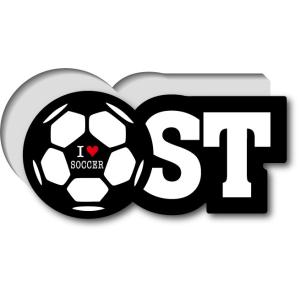 GSJ005 サッカーポジションステッカー ディフェンダーミットフィルダー