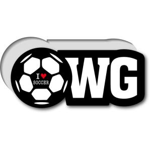 GSJ005 サッカーポジションステッカー ディフェンダーミットフィルダー