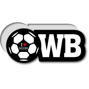 GSJ005 サッカーポジションステッカー ディフェンダーミットフィルダー