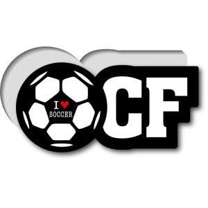 GSJ005 サッカーポジションステッカー ディフェンダーミットフィルダー