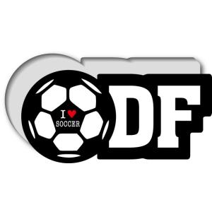 GSJ009 サッカーポジションステッカー オフェンシブミットフィルダー