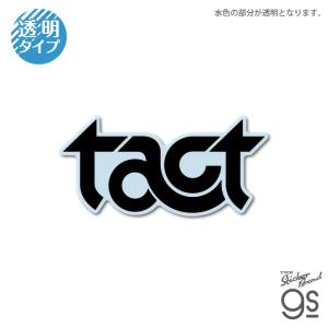 Honda ロゴ ダイカットクリアステッカー TACT コレクション バイク オシャレ かっこいい カスタム スマホ 透明 gs 公式グッズ HND025