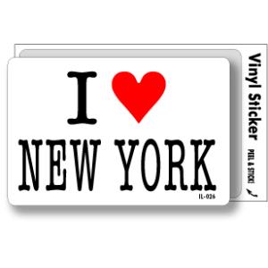 アイラブステッカー IL026 I love NEW YORK｜we-love-sticker