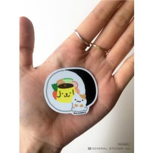 マイメロディ お寿司 ステッカー サーモン ダ...の詳細画像1