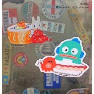 マイメロディ お寿司 ステッカー サーモン ダ...の詳細画像2