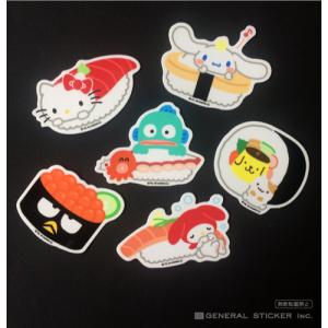 マイメロディ お寿司 ステッカー サーモン ダ...の詳細画像3