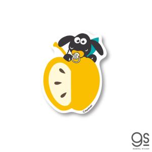 ひつじのショーン ミニステッカー リンゴ ティミ...の商品画像