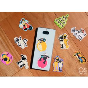 ひつじのショーン ミニステッカー リンゴ ティ...の詳細画像2