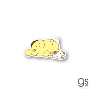 がんばれないサンリオキャラクターズ ミニステッカー ポムポムプリン