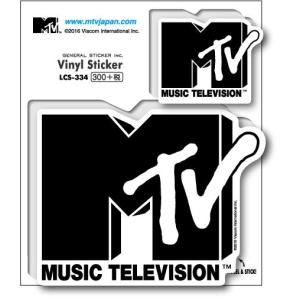 MTV ロゴ ステッカー カセット LCS344 音楽 ミュージック グッズ