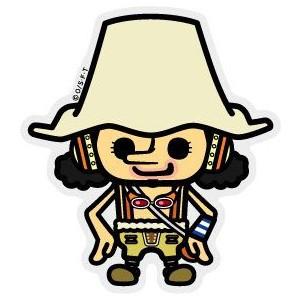 ONE PIECEステッカー ONE PIECE ワンピース×パンソンワークスコラボステッカー LCS480