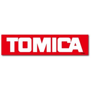 LCS651 TOMICA ロゴステッカー 赤 トミカ タカラトミー TOMY ロゴ 車｜we-love-sticker