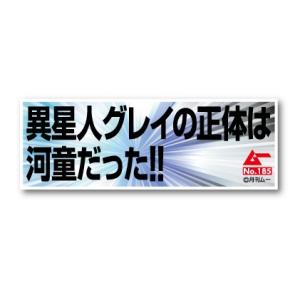 ムー 文言ステッカー グレイ LCS660 月刊ムー公認 グッズ