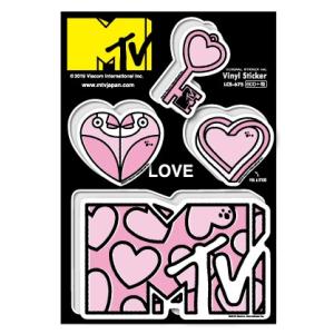 MTV ロゴ ステッカー カセット LCS344 音楽 ミュージック グッズ