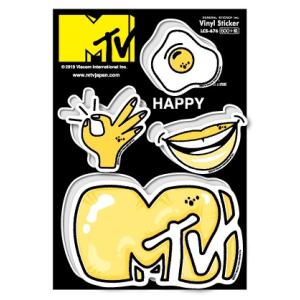 MTV ロゴ ステッカー カセット LCS344 音楽 ミュージック グッズ
