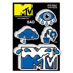 MTV ロゴ ステッカー スペースネオン LCS349 音楽 ミュージック グッズ
