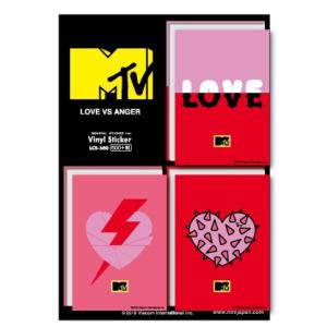 MTV ロゴ ステッカー カセット LCS344 音楽 ミュージック グッズ