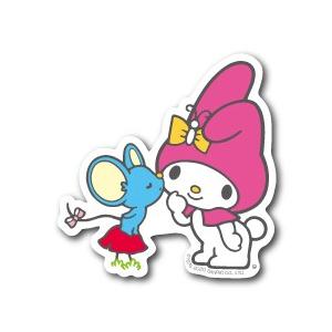 マイメロディ ステッカー フラットくん サンリオ LCS909 キャラクター