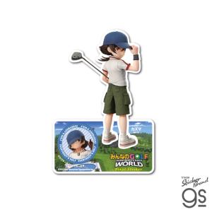 みんなのGOLF WORLD ダイカットステッカー＆ゴルフマーカーセット カズマ ゴルフ コレクション ゲーム キャラクター gs 公式グッズ MGL002