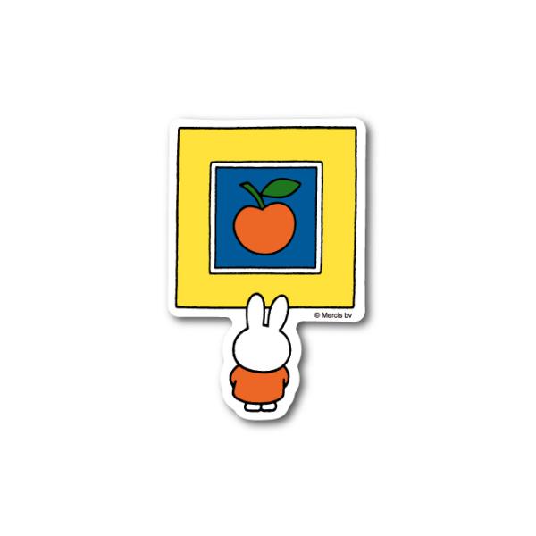 miffy ダイカットビニールステッカー 絵画 キャラクターステッカー 絵本 イラスト かわいい こ...