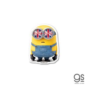 ミニオンズ ダイカットミニステッカー CG ボブ ユニバーサル キャラクターステッカー 映画 怪盗グルー シリーズ イラスト gs 公式グッズ MN-017