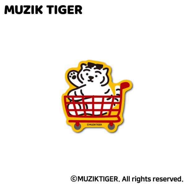MUZIK TIGER ダイカットミニステッカー カート オシャレ ムジークタイガー 韓国 トレンド...