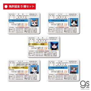 gs なめ猫 まとめ買い コレクション 免許証セット