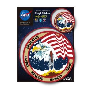 NASAステッカー ロゴ エンブレム 宇宙 スペースシャトル NASA010