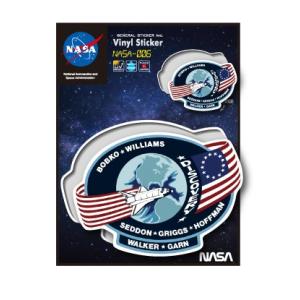 NASAステッカー ロゴ エンブレム 宇宙 スペースシャトル NASA010