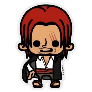 ワンピース パンソンワークス コラボステッカー シャンクス Sサイズ Ops27 One Piece ステッカー グッズ Ops 27 ゼネラルステッカー 通販 Yahoo ショッピング