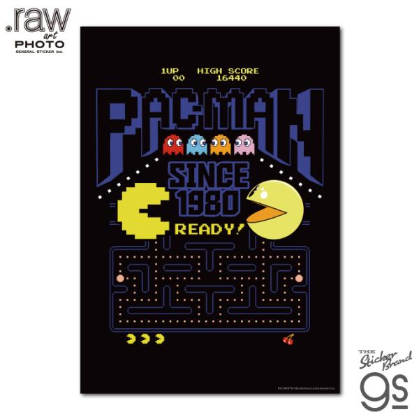 PAC-MAN フォトアートポスター SINCE1980 パックマン ゲーム game レトロ コレ...