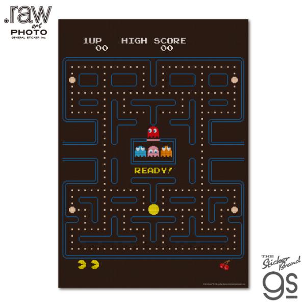PAC-MAN フォトアートポスター READY！ パックマン ゲーム game レトロ コレクショ...