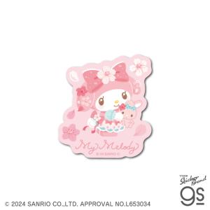 サンリオキャラクターズ キラキラ桜 ミニステッカー ハローキティ