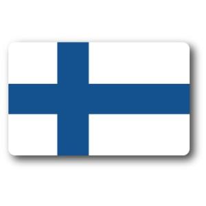 SK228 国旗ステッカー フィンランド FINLAND 100円国旗 旅行 スーツケース 車 PC スマホ