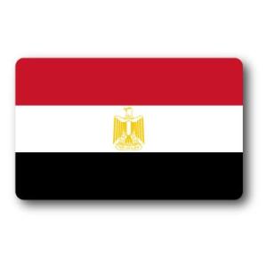 SK254 国旗ステッカー エジプト EGYPT 100円国旗 旅行 スーツケース 車 PC スマホ｜we-love-sticker