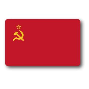 SK284 国旗ステッカー ソビエト連邦 SOVIET UNION 100円国旗 旅行 スーツケース...