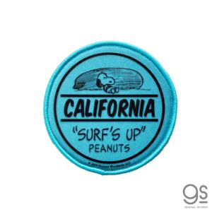 スヌーピー サーフボードステッカー california カリフォルニア キャラクターステッカー サーフィン ネオプレン PEANUTS snoopy 防水 アウトドア SNP19041｜we-love-sticker