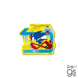 ソニック ダイカットステッカー ダッシュ  SEGA セガ Sonic ソニックシリーズ キャラクター ステッカー gs 公式グッズ SONIC-11｜ゼネラルステッカー