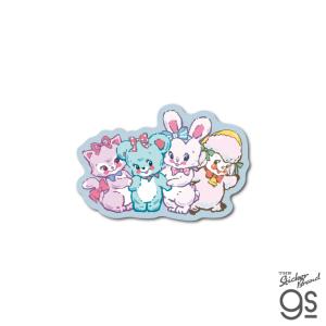 SWIMMER ダイカットミニステッカー 集合02 まっちまVer スイマー ブランド イラスト かわいい レトロ 雑貨 キャラクター gs 公式グッズ SWM075