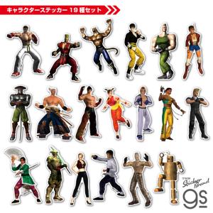 鉄拳レジェンドシリーズ ダイカットビニールステッカー 風間仁 TEKKEN