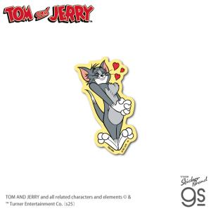 トムとジェリー ダイカットミニステッカー ドキドキ アニメ 映画 TOM and JERRY 人気 スマホ 可愛い アメリカ キャラクター gs 公式グッズ TMJ004