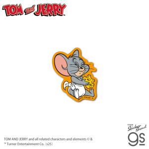 トムとジェリー ダイカットミニステッカー もぐもぐ アニメ 映画 TOM and JERRY 人気 スマホ 可愛い アメリカ キャラクター gs 公式グッズ TMJ012
