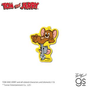 トムとジェリー ダイカットミニステッカー 持ち上げ アニメ 映画 TOM and JERRY 人気 スマホ 可愛い アメリカ キャラクター gs 公式グッズ TMJ016