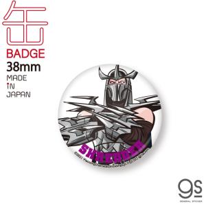 ミュータント・タートルズ 38mm缶バッジ ドナテロ キャラクター缶