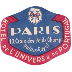 VHS027 VINTAGE HOTELS STICKER27 ヴィンテージホテルズステッカー