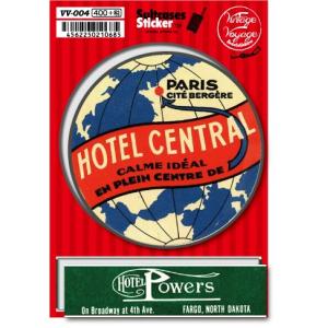  上海限定 ラテ（全新・袋付き・ステッカー・メダル付き） VV006 Vintage Voyage06 スーツケースステッカー ヴィンテージシリーズ