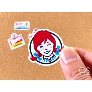 ウェンディーズ ミニステッカー ウェンディーち...の詳細画像1