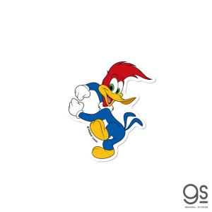 ウッドペッカー ダイカットミニステッカー ダッシュ ユニバーサル キャラクターステッカー woody Woodpecker イラスト gs 公式グッズ WWP-005の商品画像